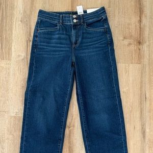 NWT Ann Taylor high rise crop denim size 2